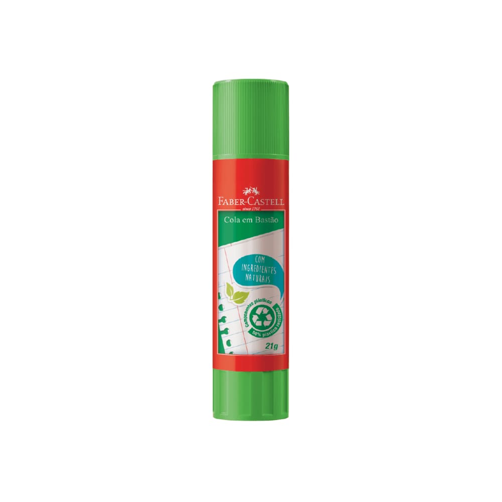 Cola em Bastão 21g Faber-Castell - Natural