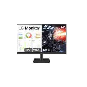 Monitor LG 24” IPS, Full HD, 100Hz, HDMI, Ajuste de Inclinação - 24MS500-B