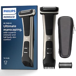 Aparador e barbeador à prova de banho Bodygroom Series 7000 Philips