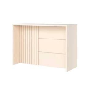 Bancada Ilha Cozinha Gourmet Requinte Off White - Henn