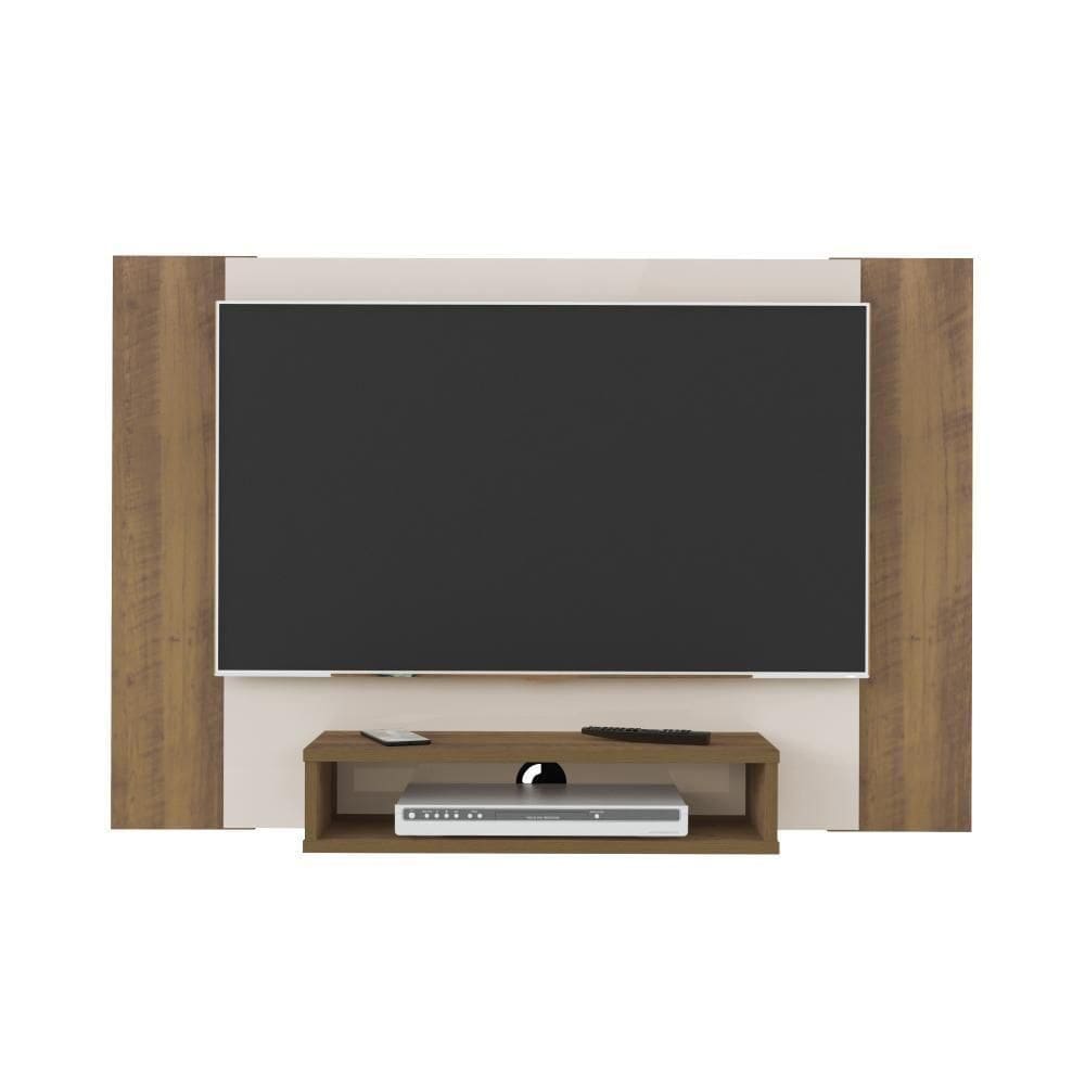 Painel Para Tv Até 47" Cine Pinho/off White Artely Pinho/off White