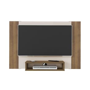 Painel Para Tv Até 47" Cine Pinho/off White Artely Pinho/off White