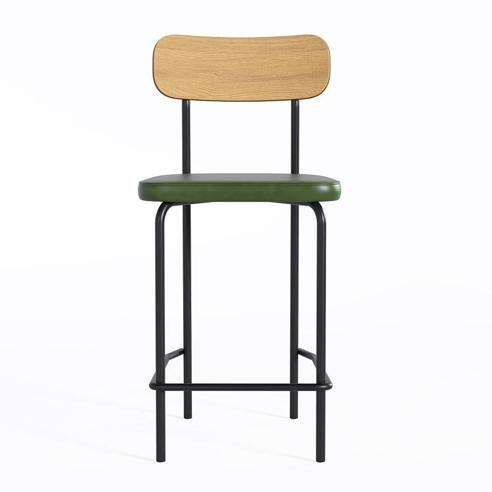 Banco Alto Student Preto-verde - Overseas