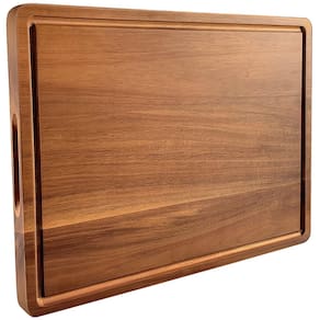 Tábua de corte Misawce X-Large Wood 50x38x2cm com Juice Groove