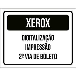 Placa Xerox Digitalização Impressão Boleto 36X46