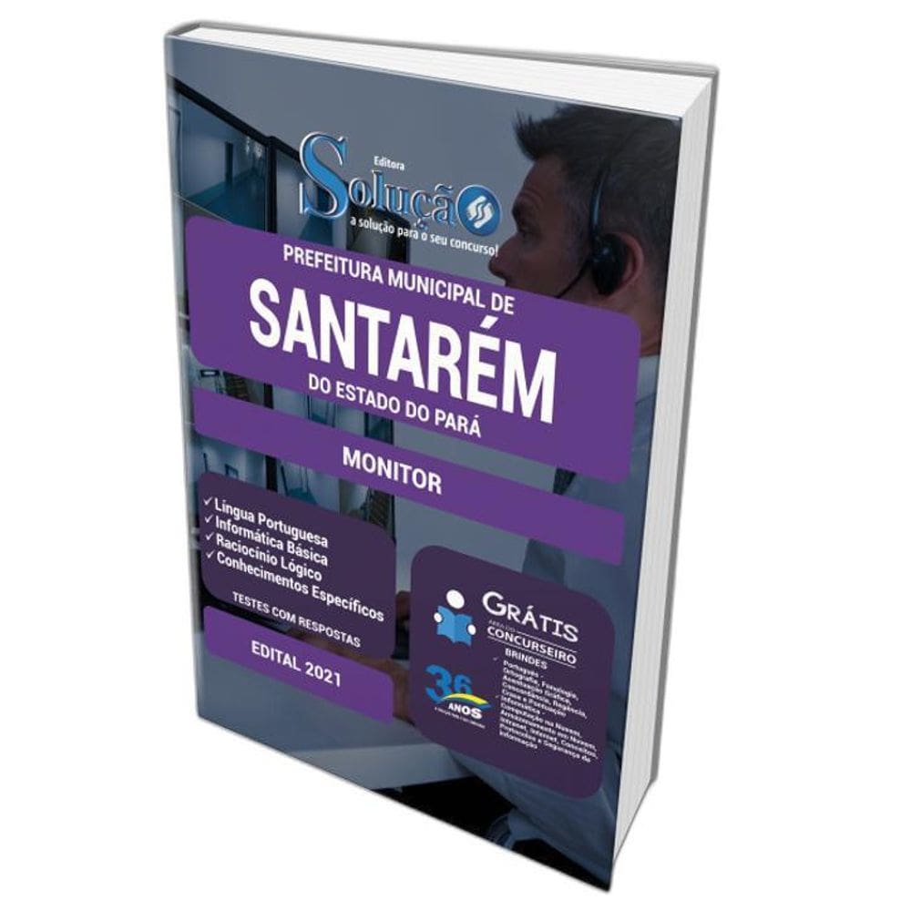 Apostila Prefeitura Santarém Pa - Monitor