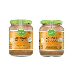 Kit 2X: Açúcar De Coco Qualicoco 280G