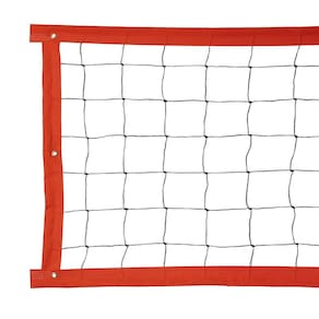 Rede De Vôlei Colorida Evo Sports 6 Metros Laranja/Preto