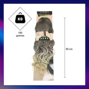 Cabelo Bio Orgânica Podo Wave Rabo De Cavalo 185G