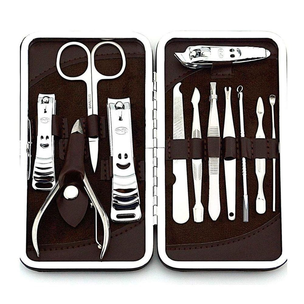 Kit De Unhas Profissional Pinça Cortador E Alicate Completo