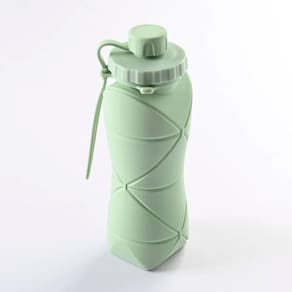 Garrafa Dobrável 600Ml Inquebrável Perfeita Levar Na Bolsa
