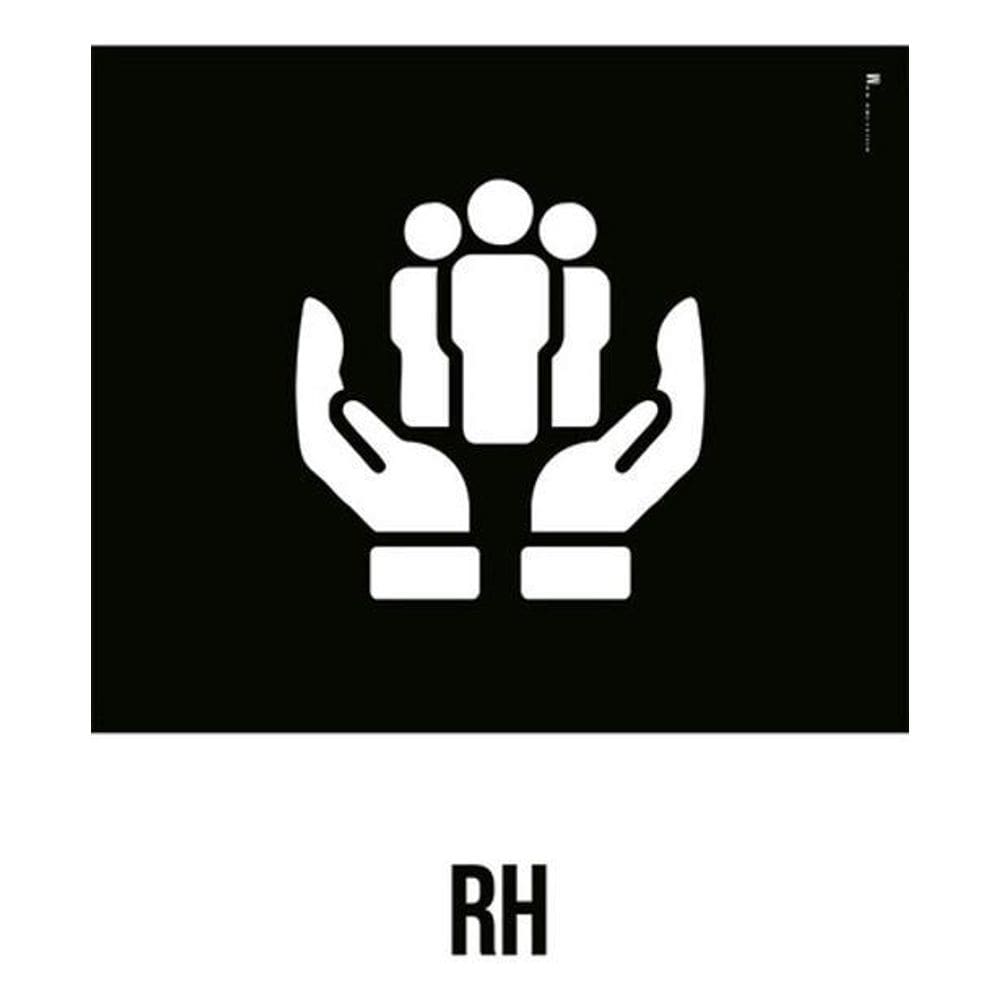 Kit 3 Placas Desenho Rh