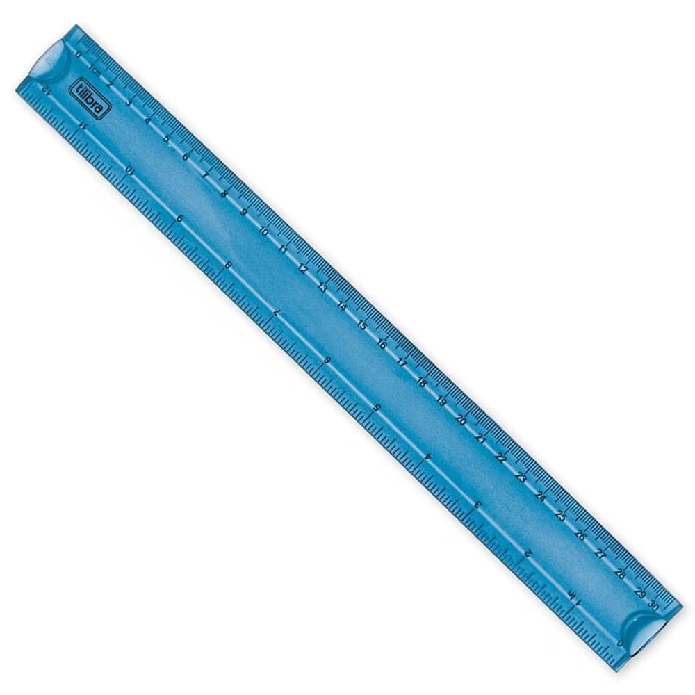 Régua Flexível 30Cm Académie Azul Tilibra