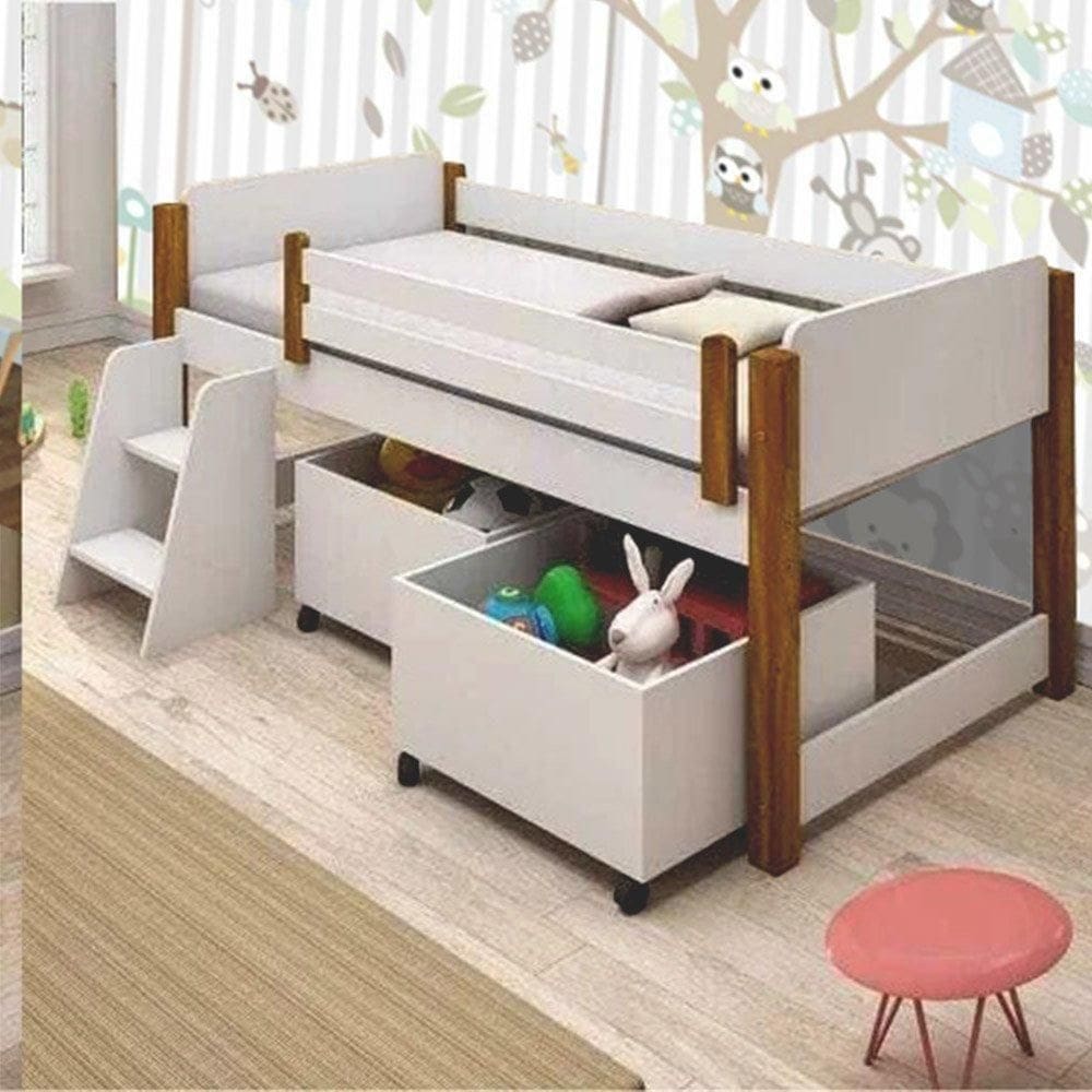 Cama Naty Branca Mel