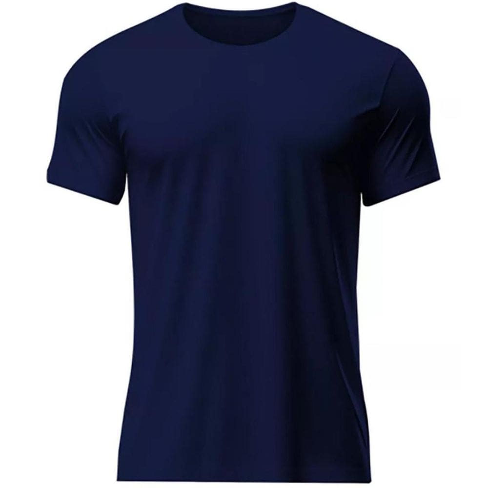 Camiseta Dry Fit Leve Masculina Microfuros Anti SuorEsportiva - Marinho