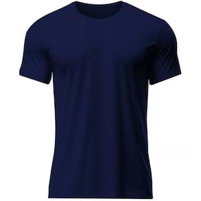Camiseta Dry Fit Leve Masculina Microfuros Anti SuorEsportiva - Marinho