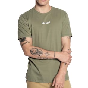 Camiseta Element Simple Logo SM25 Masculina Verde Militar