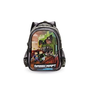 Mochila Game Crafit Infantil Escolar Manino Menina Gamer jogo