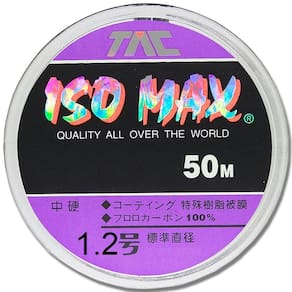 Linha Líder Fluor Carbon Tac Iso Max 50M 5Lb - 0.185Mm - 50M