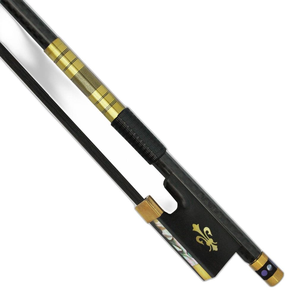 Arco Carbono Profissional Violino 4/4 Ébano Preto