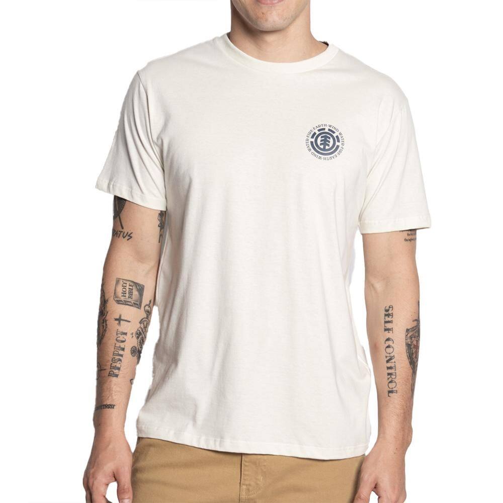 Camiseta Element Seal BP SM25 Masculina Off White