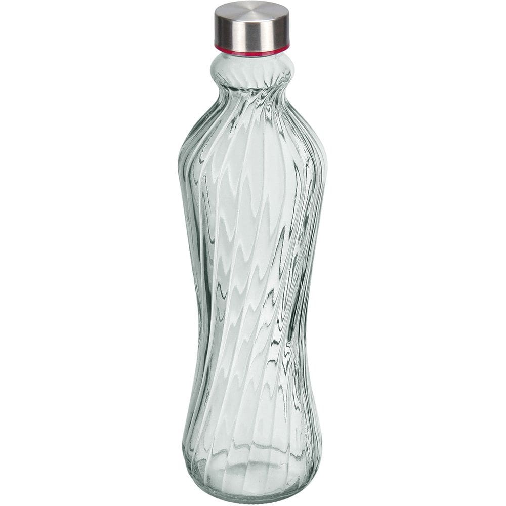 GARRAFA ÁGUA SUCO HOME&CO VIDRO 950ml 31x9x9cm TRANSPARENTE