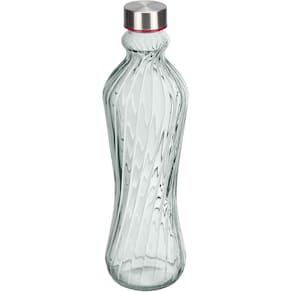 GARRAFA ÁGUA SUCO HOME&CO VIDRO 950ml 31x9x9cm TRANSPARENTE