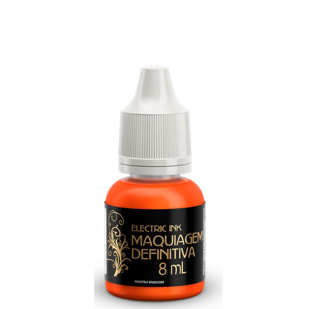 Electric Ink Pigmento para Sobrancelhas Cor Mostarda 8ml