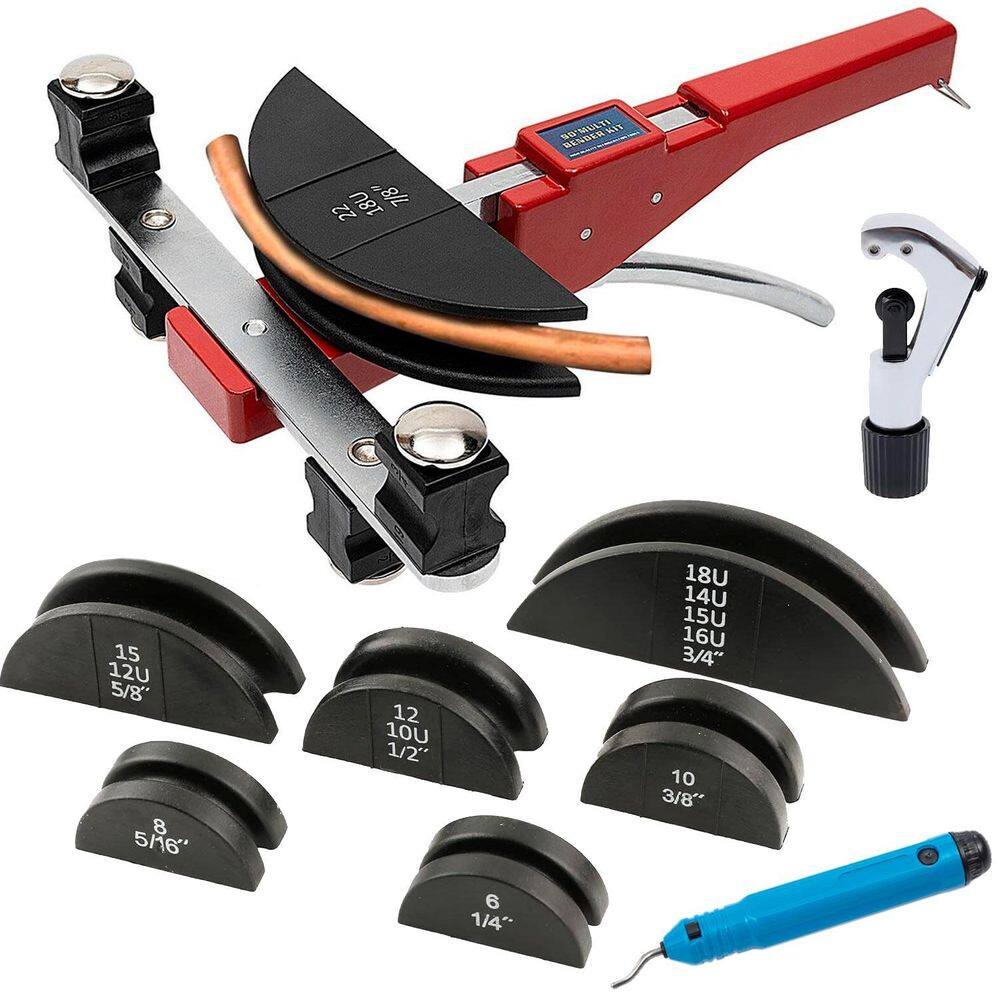 Curvador Dobrador De Tubos Canos De Cobre 90 Graus 1/4 A 7/8
