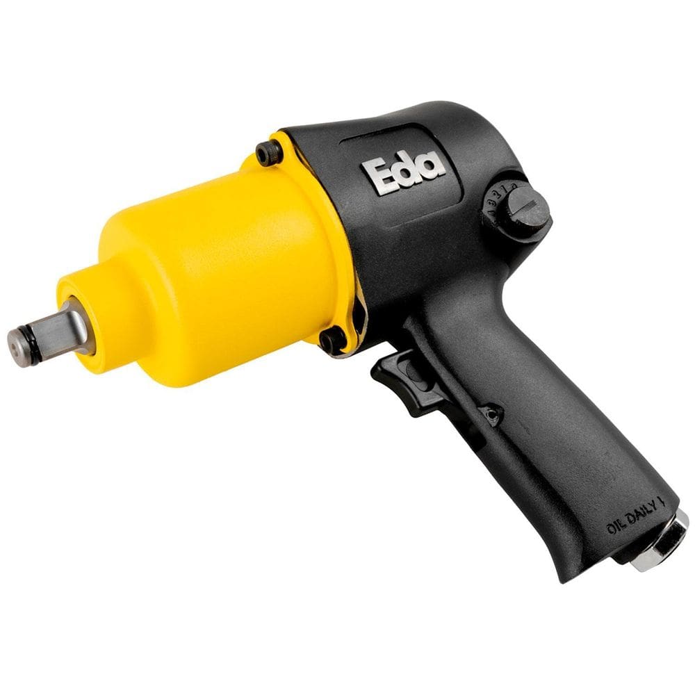 Chave De Impacto Pneumática 1/2 Duplo Martelo 660Nm Pesada