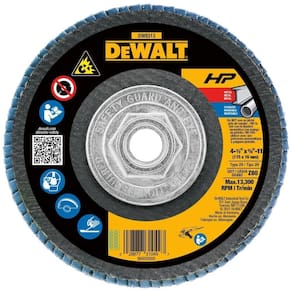 Disco de aba DEWALT Zirconia 80-Grit 115 mm x 16 mm