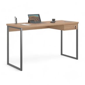 Mesa Home Office Escrivaninha Industriale 1,00 Montana Com Gaveteiro