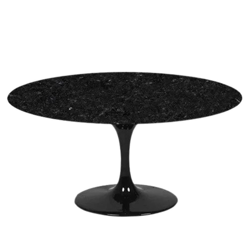 Mesa De Jantar Tulipa Saarinen Redonda 120 Cm Mármore São Gabriel