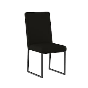 Cadeira Para Mesa Jantar Com Base De Ferro Preto - Balaqui Preto