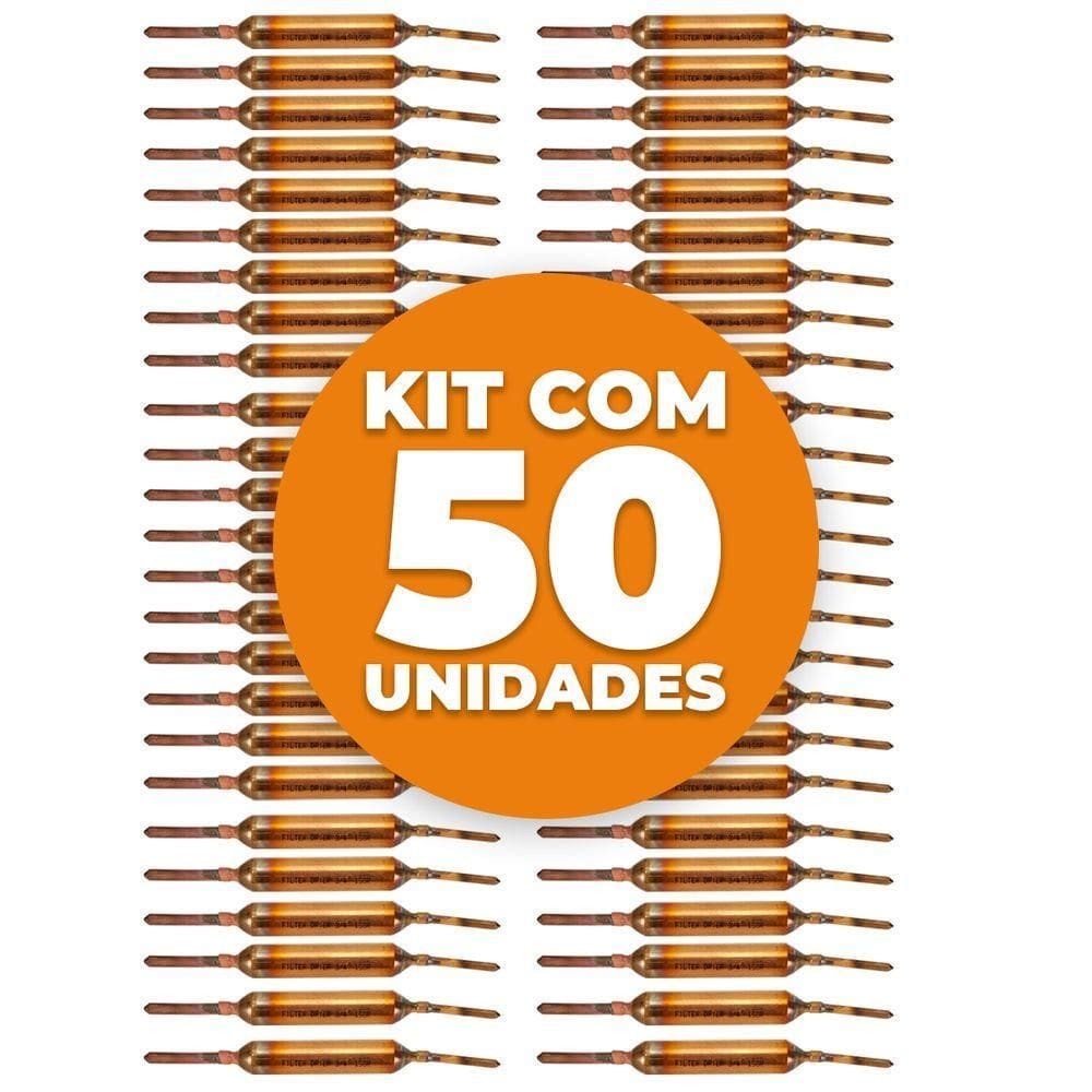 Filtro Secador 3-4 Sem Rabicho Com Sílica Refrigeração 50 Unidades