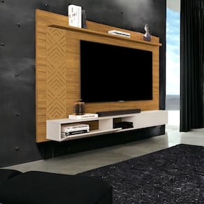 Painel Para Tvs Até 60 Pol Roma Nature Cambel