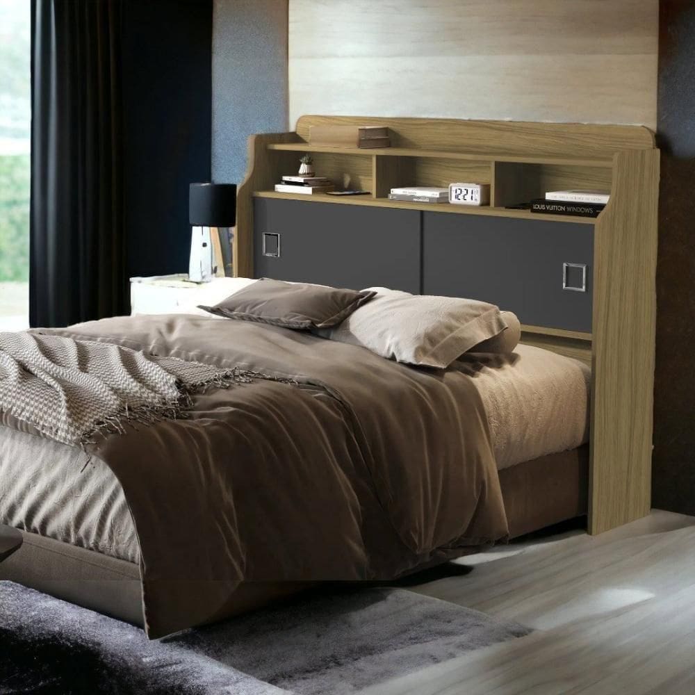 Cabeceira Queen Jéssica Freijó E Grafite Cambel