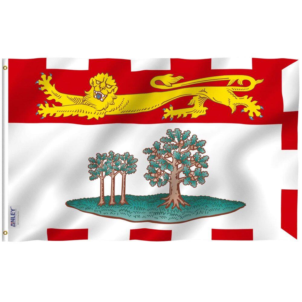 Bandeira Anley Fly Breeze Ilha do Príncipe Eduardo 90x150cm Poliéster