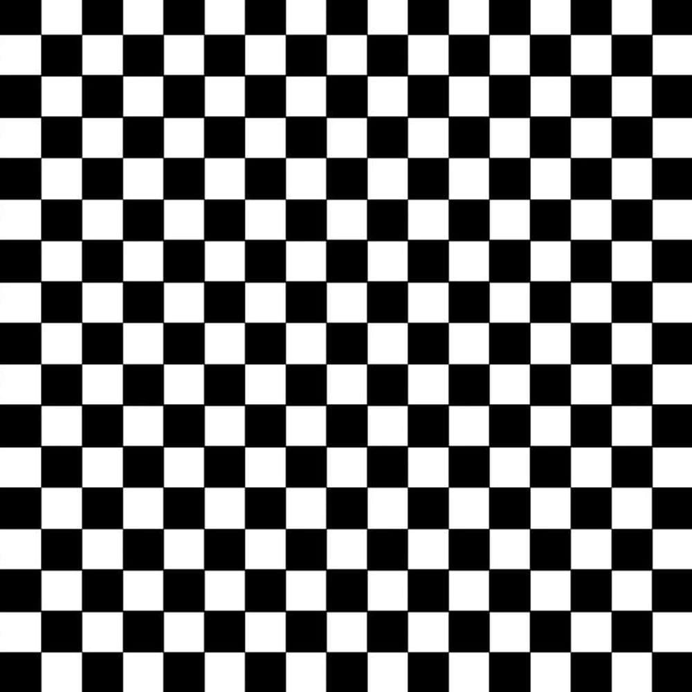 Papel Parede Xadrez Preto E Branco Autocolante Sala Quarto