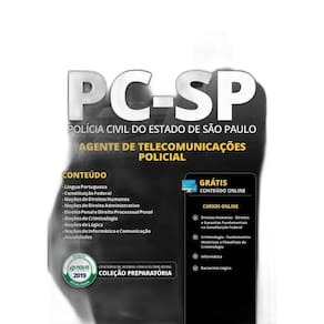Apostila PCSP 2019 Agente de Telecomunicações