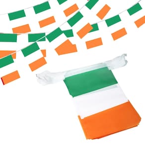 Bandeira de cordas, bandeiras, bandeiras, Anley, Irlanda, 33 pés, 38 bandeiras