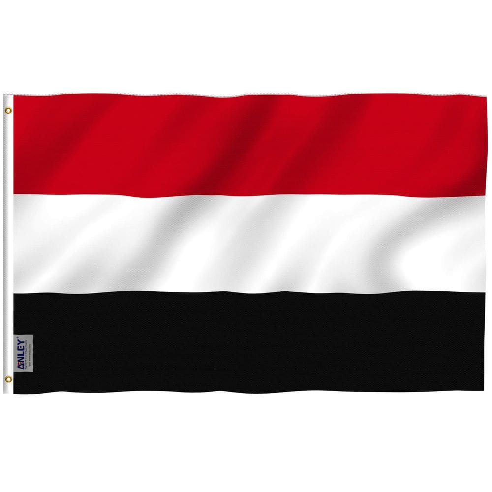 Bandeira Anley Fly Breeze Iêmen 90x150cm Poliéster com ilhós