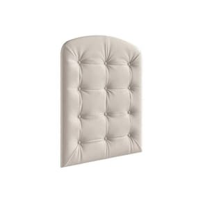 Multiuso De Quarto Bebê Kit Capitonê Courano P/ Berço Elô Bege - Peroba