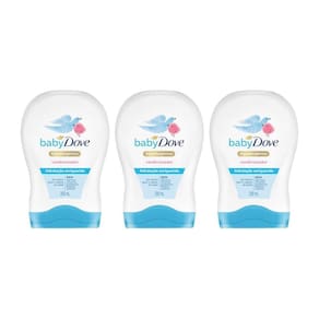 Condicionador Dove Baby 200Ml Hidratante Enriquecida - 3Un