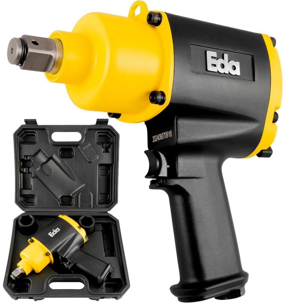 Chave De Impacto Pneumática 3/4 Pol. 1.300Nm Kit Com Maleta
