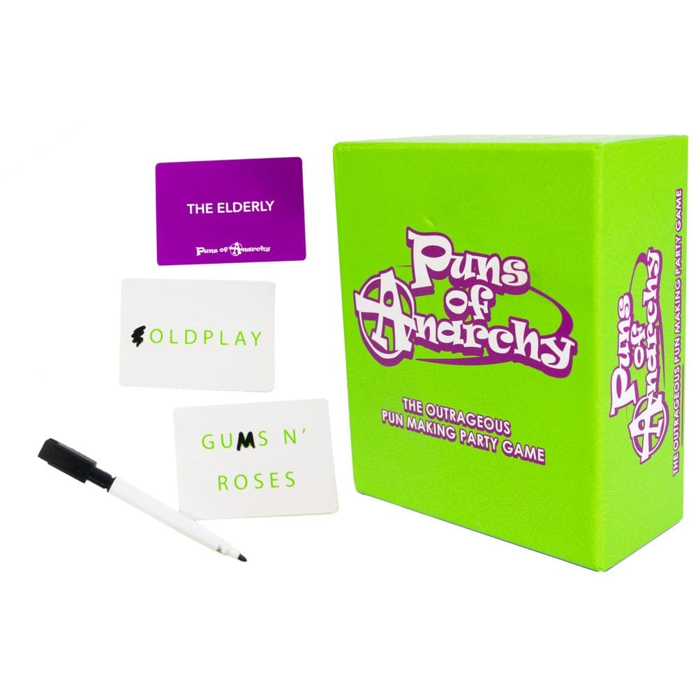 Party Game Puns of Anarchy O jogo ultrajante de fazer trocadilhos