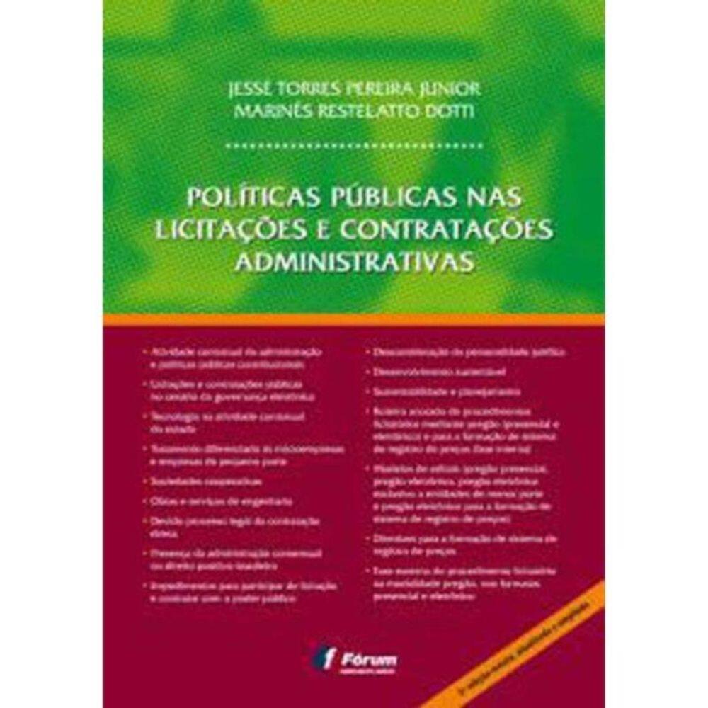 Políticas Públicas Nas Licitações e Contratações Administrativas