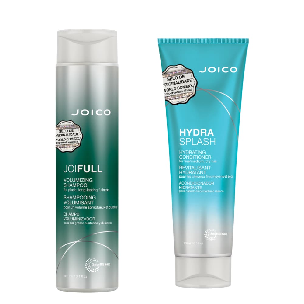 Kit Joico Para Cabelos Com Raízes Oleosas E Pontas Ressecadas
