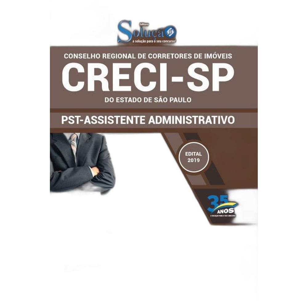 Apostila Concurso Creci Sp - Pst - Assistente Administrativo