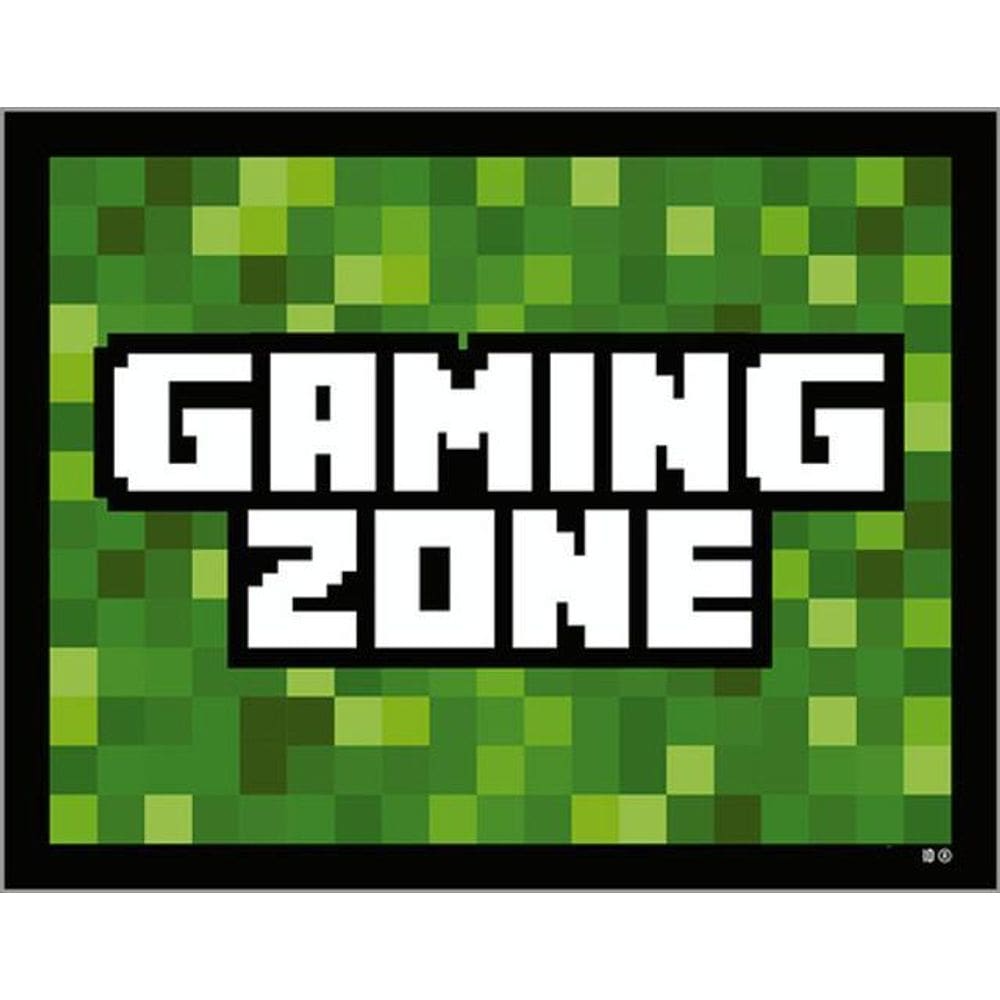 Kit 3 Placas Gaming Zone Quadrada